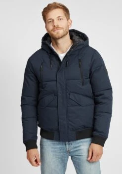 Indicode Jeans Winterjassen Winterjas Ravert Heren Navy -Mode Kleding 027eedba8948f80f8884674c12de10f5