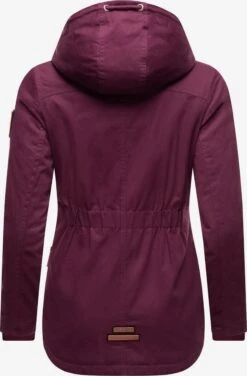 Marikoo Winterjassen Winterjas Bikoo Dames Wijnrood 4 Marikoo Winterjassen Winterjas Bikoo Dames Wijnrood -Mode Kleding 04034392d7f1aa78d7f1e32d7df8ddf7