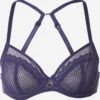 Chantelle Beugel Bhs Triangel BH Dames Indigo -Mode Kleding 06f76ae338700fd9da9676b58d121e12
