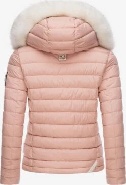Marikoo Winterjassen Winterjas Nasriin Dames Roze -Mode Kleding 07053085a4a717c975f4939bbd1b5b73