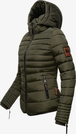Marikoo Winterjassen Winterjas Amber Dames Olijfgroen -Mode Kleding 087f34fff63e8bd87f19de56438abade