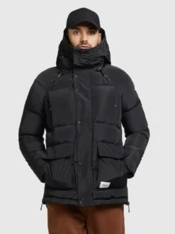 Khujo Winterjassen Winterjas Jedi Heren Zwart -Mode Kleding 0b414d3004c6aa68acb2e828bba1e160