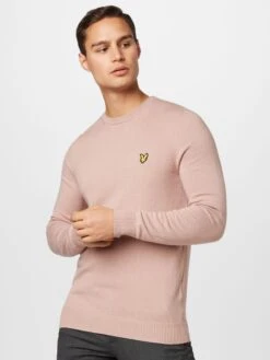 Lyle & Scott Crewneck Truien Trui Heren Poederroze -Mode Kleding 0bfeb3057df4ca778ca8395fbd7a2f5c