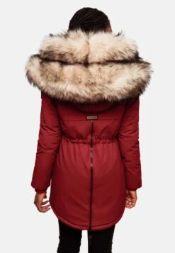Navahoo Parkas Winterparka Sweety Dames Rood -Mode Kleding 0da67feb35dfe6399434f5579549489a
