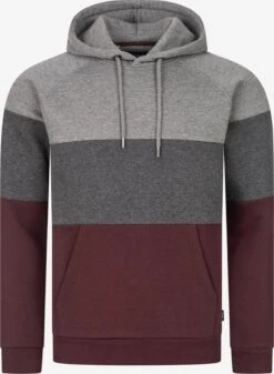 Indicode Jeans Hoodies Sweatshirt Donta Heren Bourgogne
