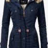 Navahoo Parkas Winterparka La Viva Dames Donkerblauw -Mode Kleding 12e2a8f67aaa1fc857a178504ca2b3af