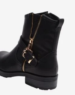 H.I.S Laarzen Boots Dames Zwart 6 H.I.S Laarzen Boots Dames Zwart -Mode Kleding 13093071d0e602d32c78cf539189a27a