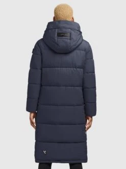 Khujo Wintermantels Wintermantel TIONE Dames Navy -Mode Kleding 144219840f32ad1532a4d666f04b3783