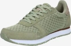 Woden Running Sneakers Sneakers Laag Ydun Suede Mesh II Dames Grasgroen