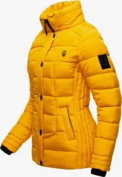 Marikoo Winterjassen Winterjas Qesraa Dames Geel -Mode Kleding 14e7b2bc89699ac86ada552801054a48