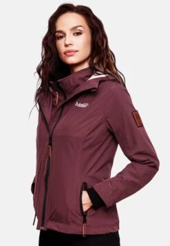 Marikoo Outdoor Jassen Functionele Jas Erdbeere Dames Wijnrood -Mode Kleding 15615d553ae48a66e44b2ed0999a1ede