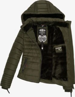 Marikoo Winterjassen Winterjas Amber Dames Olijfgroen -Mode Kleding 169f19a4b7fab253c4a898e0357495ae