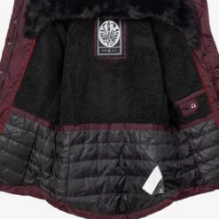 Marikoo Winterjassen Winterjas Lotusblüte Dames Bourgogne 6 Marikoo Winterjassen Winterjas Lotusblüte Dames Bourgogne -Mode Kleding 1f6a9c69e58cc91cb9fc598bdd8ce793