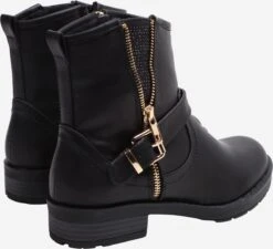 H.I.S Laarzen Boots Dames Zwart 4 H.I.S Laarzen Boots Dames Zwart -Mode Kleding 1f93f4b9d2c54fc93534b4ea83029f1b