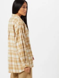 COTTON ON Overhemden Blouse Dames Karamel -Mode Kleding 24222ea13e5379110cc793acb2e24fb6