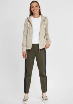 OXMO Sweatvesten Sweatvest Thory Dames Beige -Mode Kleding 2d0ee4f8a6a15e31dc988b9145044ac7