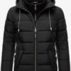 Marikoo Winterjassen Winterjas Taisaa Dames Zwart -Mode Kleding 2d2fe1f87cbcde0667f5f532265654c8