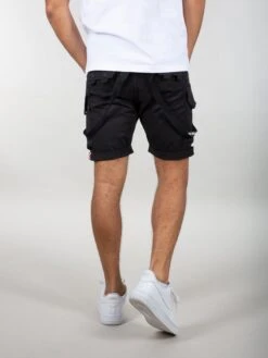 Alpha Industries Cargo Shorts Tapered Cargobroek Heren Zwart -Mode Kleding 2fc18ea8d7ee627423f0dfbceaa7e08d