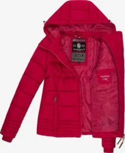Marikoo Winterjassen Winterjas Sole Dames Framboos -Mode Kleding 325e58b670e2d843e7c4467b0195d57a
