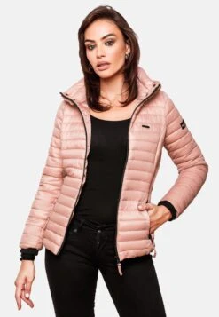 Marikoo Tussenjassen Tussenjas Dames Roze -Mode Kleding 3698cb788e47e947182ca17d8f5bf955
