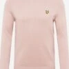 Lyle & Scott Crewneck Truien Trui Heren Poederroze