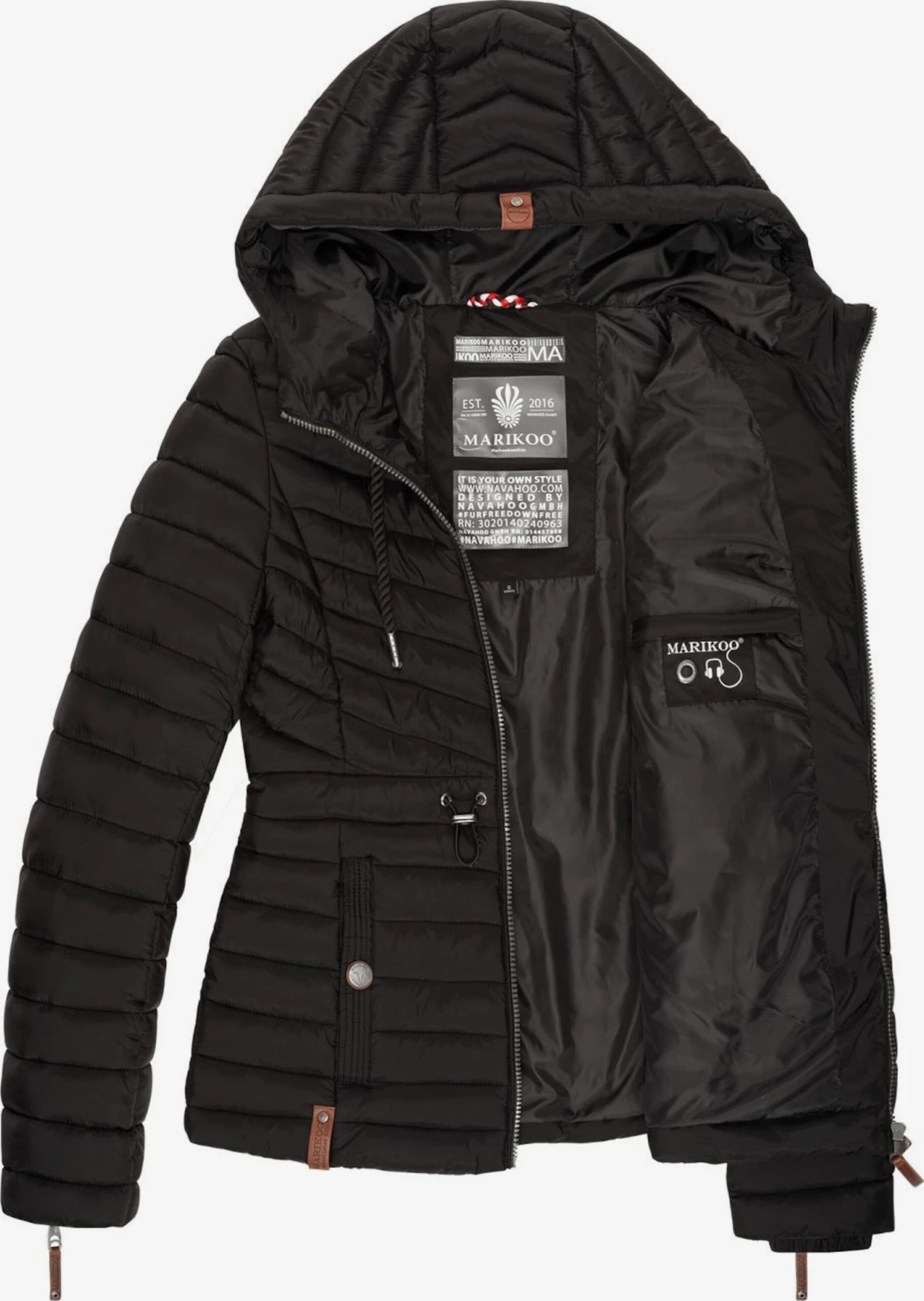 Tussenjassen Tussenjas Aniyaa Dames Zwart Marikoo Tussenjassen Tussenjas Aniyaa Dames Zwart -Mode Kleding 3acad083500bb2a1657702e79af2a671 scaled