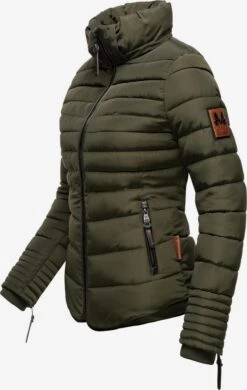 Marikoo Winterjassen Winterjas Amber Dames Olijfgroen -Mode Kleding 3c4a9210d12395cceb022dc3c0a2d165