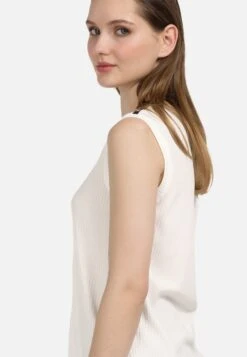 HELMIDGE Mouwloze Shirts Top Dames Wit -Mode Kleding 3dad5fb00e48b34723d2abfe3824ad3f
