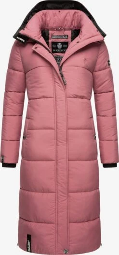 Marikoo Wintermantels Wintermantel Dames Roze -Mode Kleding 3e093d7587b157eb6f9c97f5f5a14236