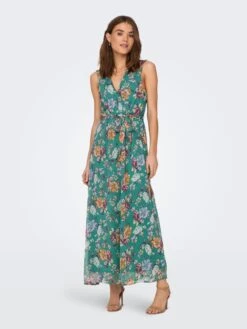 ONLY Zomerjurken Zomerjurk Asta Sofia Dames Jade Groen -Mode Kleding 40f08e0de4304bcbe58de825bf0707bc