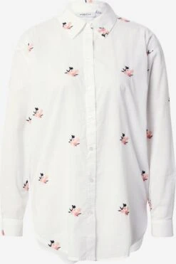 MOSS COPENHAGEN Overhemden Blouse Elvyne Dames Wit