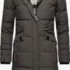 Navahoo Wintermantels Wintermantel Fahmiyaa Dames Antraciet -Mode Kleding 42e6aca4b7b1fd945f3d2a0d97955f08