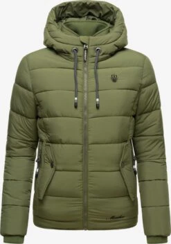 Marikoo Winterjassen Winterjas Taisaa Dames Olijfgroen -Mode Kleding 4450ec33f141bac458258aaa9cdd4ac3