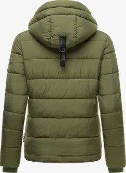 Marikoo Winterjassen Winterjas Taisaa Dames Olijfgroen -Mode Kleding 44588714e64cca2e8e08b9cdf5521960