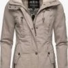 Marikoo Winterjassen Winterjas Bikoo Dames Lichtbeige -Mode Kleding 4664f23a3aa4d2862cca7ce89c361342