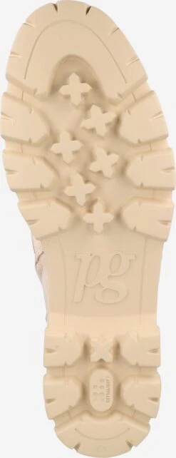 Paul Green Enkellaarsjes Veterlaarsjes Royal Dames Crème -Mode Kleding 468d6e78077561fd53557ffcfcc3c7c9