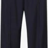 Vero Moda Bandplooibroeken Regular Bandplooibroek MIRALEA Dames Navy -Mode Kleding 47e6bdabbbb9673967a54884d63c28cb