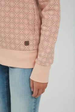 OXMO Sweatvesten Sweatvest VENDELA Dames Rosa -Mode Kleding 4a60b97abbbb9447189c330489e95ccb