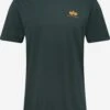 Alpha Industries T-shirts Regular Fit Shirt Heren Smaragd -Mode Kleding 4a9742c5fcdced774f85c435692ca796