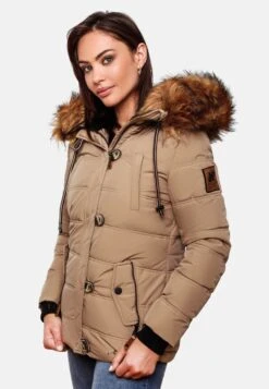 Navahoo Winterjassen Winterjas Zoja Dames Taupe 8 Navahoo Winterjassen Winterjas Zoja Dames Taupe -Mode Kleding 4cad5ac0950677870dadbbd087e8f7d8