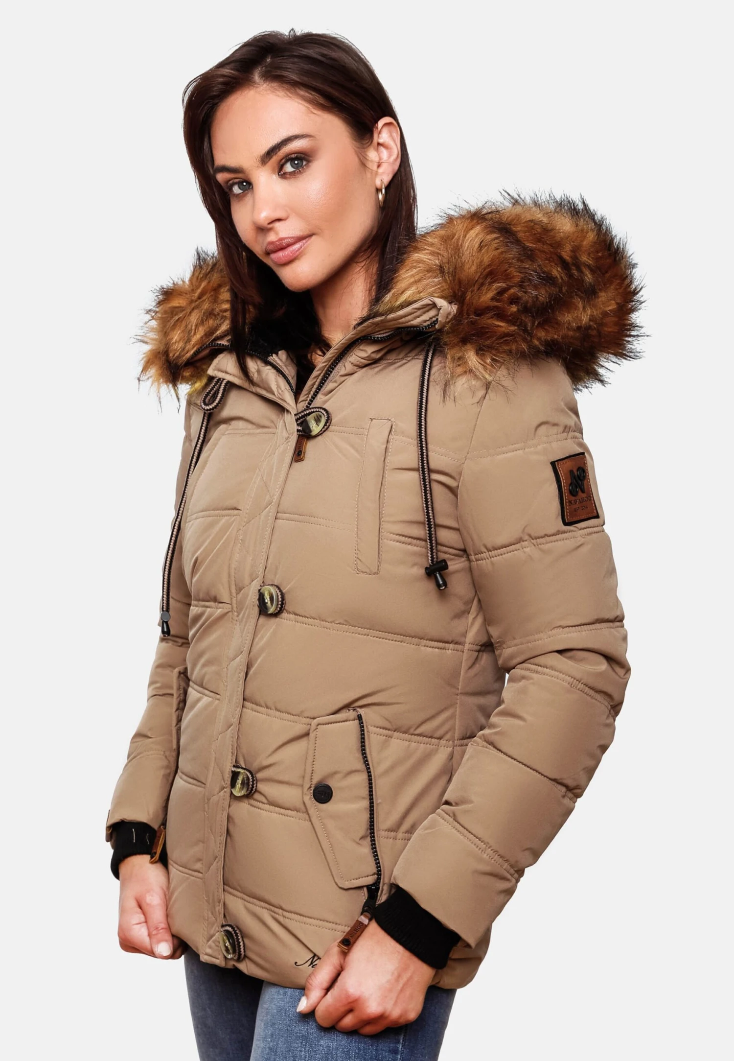 Winterjassen Winterjas Zoja Dames Taupe Navahoo Winterjassen Winterjas Zoja Dames Taupe -Mode Kleding 4cad5ac0950677870dadbbd087e8f7d8 scaled
