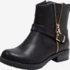 H.I.S Laarzen Boots Dames Zwart 2 H.I.S Laarzen Boots Dames Zwart -Mode Kleding 503701815e4a199f83b5e9967e64fe8a