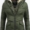 Navahoo Winterjassen Winterjas Megan Dames Olijfgroen -Mode Kleding 55ab2a356f1ee3084f45d065254b02bc