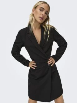 ONLY Mini Jurken Jurk MELLIE Dames Zwart -Mode Kleding 5727240547cb574a490dc8e3623259a7