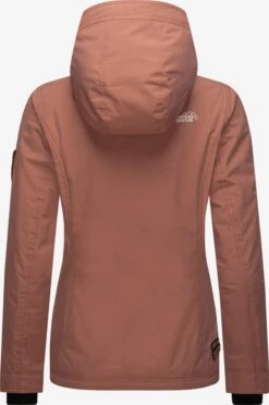 Marikoo Tussenjassen Tussenjas Brombeere Dames Lichtbruin -Mode Kleding 5775ec796d69cd8158f0e9740b7e9706