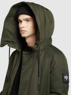 Khujo Wintermantels Winterjas Tuck Heren Olijfgroen -Mode Kleding 595cf447de9e3b57444032d5a55ec338