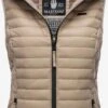 Marikoo Bodywarmers Bodywarmer Hasenpfote Dames Lichtbruin -Mode Kleding 5b3d7827e49801aa6d9be9996850b663