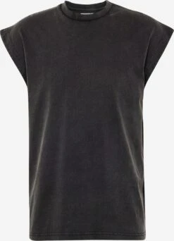 DRYKORN Tanktops Shirt FRILI Heren Antraciet