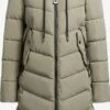 Khujo Wintermantels Wintermantel KLAYD Dames Kaki -Mode Kleding 5e08a30732b67c40ff92b36198d34f8f