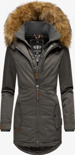 Marikoo Wintermantels Wintermantel Sanakoo Dames Donkergrijs 5 Marikoo Wintermantels Wintermantel Sanakoo Dames Donkergrijs -Mode Kleding 64ba06f3b9a96b0268f4b53ed9e87baf